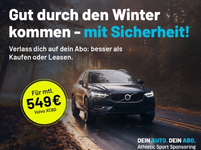 Sicher durch Herbst & Winter: Volvo im Auto Abo
