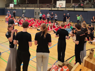 Minibasketball-Turnier: Grundschulen im Rheinisch-Bergischen Kreis