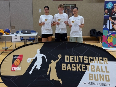 3x3-Weekend 2026: Drei WBV-Talente fahren zum DBB-Lehrgang